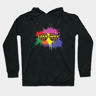 Love Hate Rings Hoodie